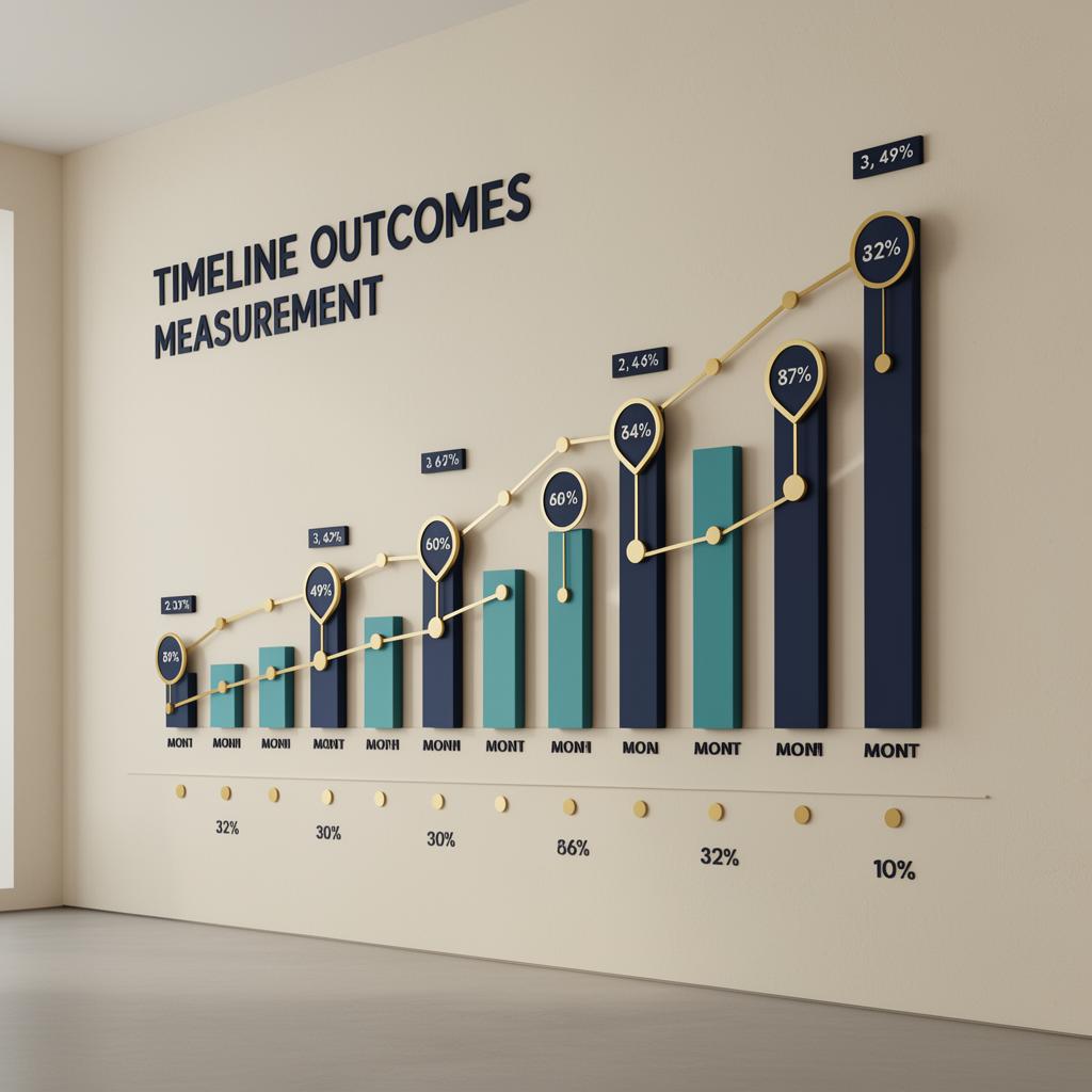 Outcomes measurement timeline